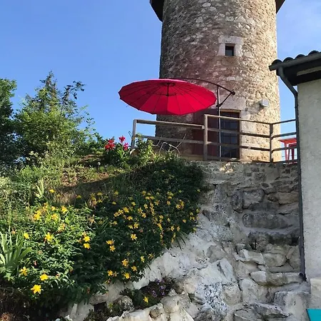 Moulin A Vent De Prentygarde En Dordogne Ubytování v soukromí